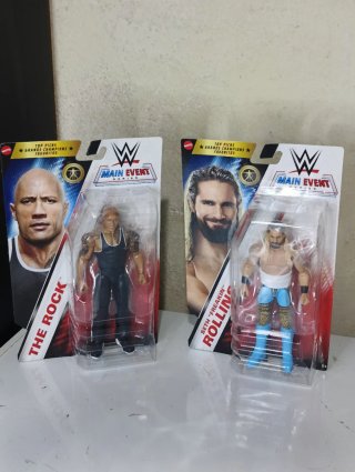 Action Figure WWE The Rock & Seth Rollins