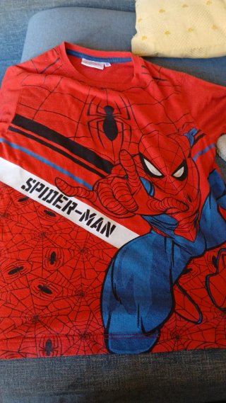 Camiseta Marvel Spiderman Talla 8