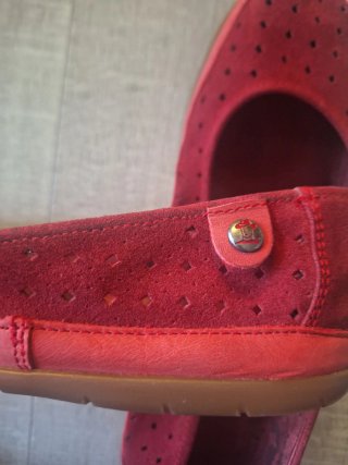 Bailarinas Piel Panama Jack Talla 38 Rojas