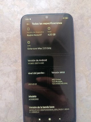 Xiaomi Redmi Note 8 128GB Azul Caja