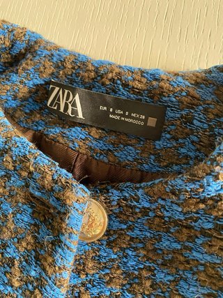 Giacca Zara corta fantasia