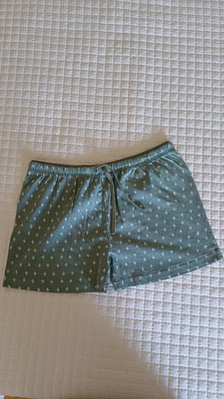 Pijama Verano Tramas Verde Cactus Nuevo