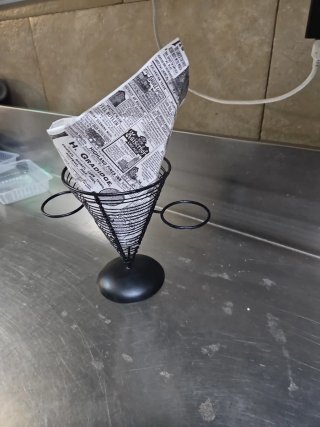 Soporte cono patata frita o brava