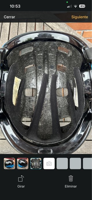 Casco POC Ciclismo/Patinaje Negro/Azul
