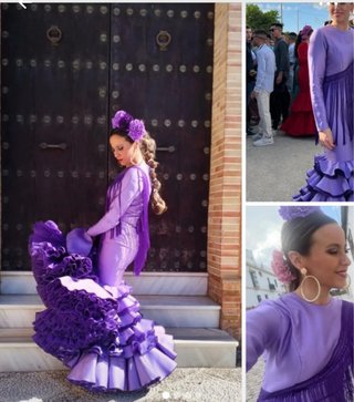 Traje de flamenca