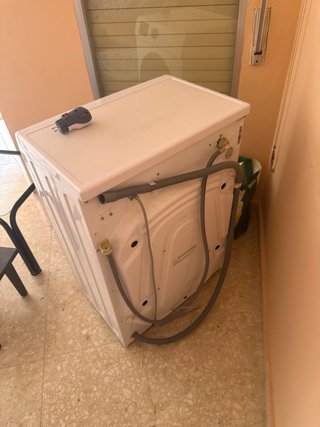Lavadora Hisense Blanca