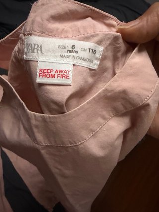 Conjunto Zara niña