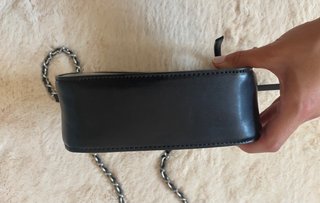 Bolso pequeño negro con brillantes
