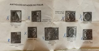 Sellos antiguos estados Italia plata pura. Lote 4