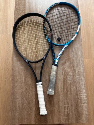 Pack 2 raquetas tenis + funda Babolat