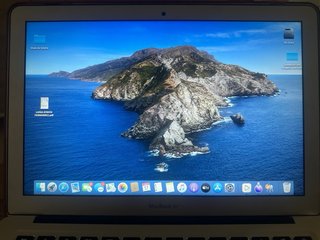 MacBook Air Rosa y Plateado