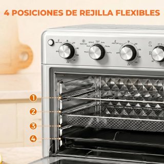 Horno Eléctrico 30L 1600W Freidora