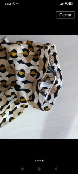 Pantalón ancho Zara estampado