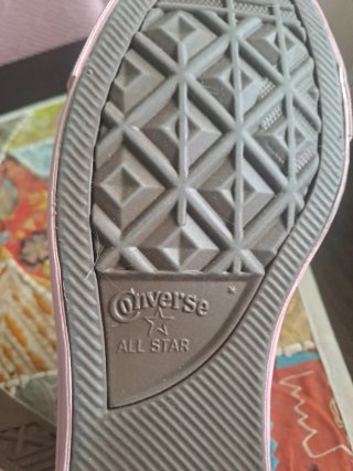 Zapatillas Converse Altas Rosas nuevas