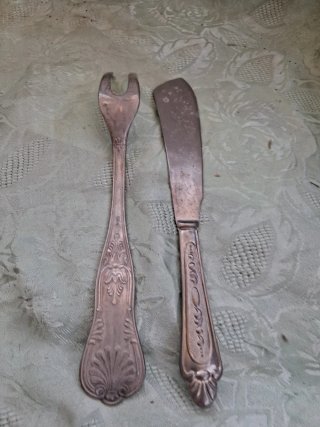 Set: forchettone e coltello
