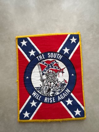 Bandera Confederada, Parche y Pins