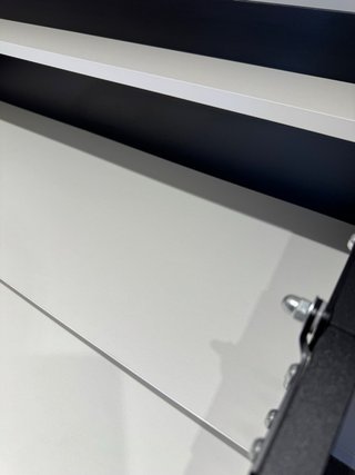 Escritorio Plegable Negro y Blanco