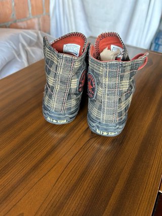 Converse All Star bimba fantasia scozzese