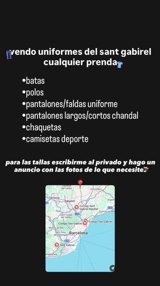 Uniformes Sant Gabriel