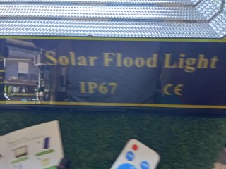 Lampione solare esterno A.M.C. 2000W