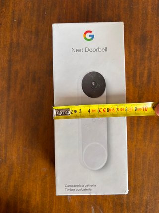 Google Nest Doorbell Timbre Inteligente con Cámara