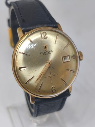 Reloj Festina Dorado y Negro
