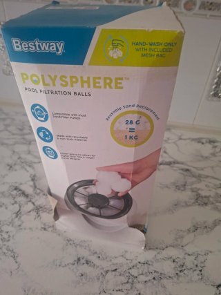 Bolas de filtración Bestway Polysphere 1kg