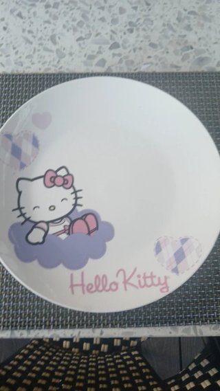 Prato grande Hello Kitty
