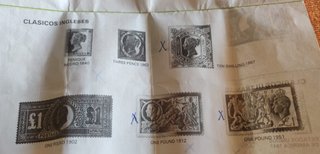 Sellos Clásicos Plata Pura. Lote 5 , 3 sellos UK