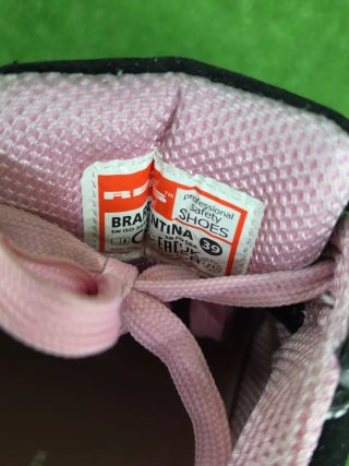 Zapatillas REIS Negro Rosa Talla 39