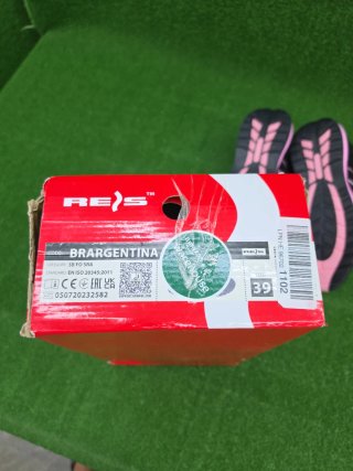 Zapatillas REIS Negro Rosa Talla 39