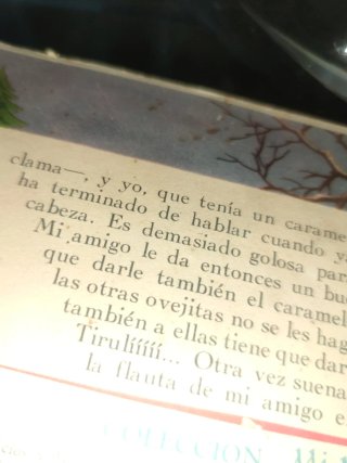 Cuento troquelado con diorama año1949