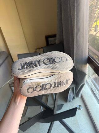Zapatillas Jimmy Choo Blancas y Negras