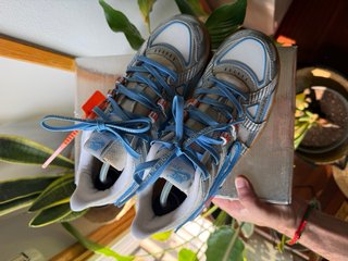 Nike Rubber Dunk Off-White Azul Plata