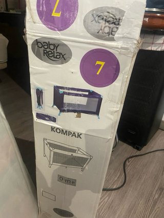 Cuna de viaje Baby Relax Kompak + colchón