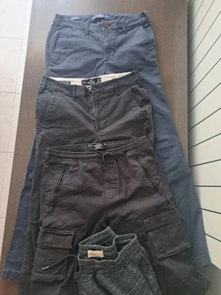 Pantalones Hollister Skinny Jogger XS Negro
