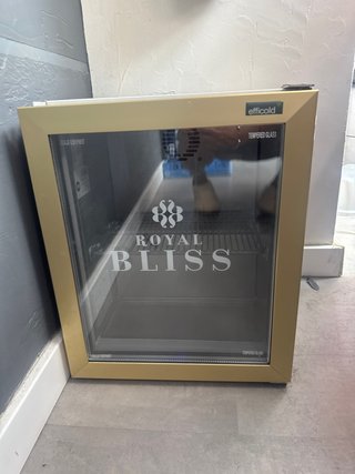 Nevera Royal Bliss EffiCold Dorada