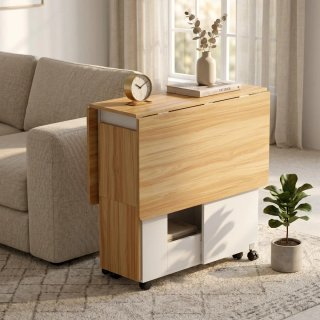 Mesa Comedor Plegable + 4 Taburetes