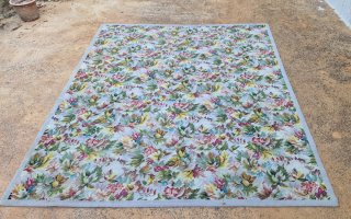 Alfombra Lana Windsor Vintage 230x275 cm Multicolo