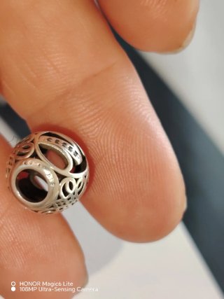 Charm Pandora Originale Lettera M Argento 925