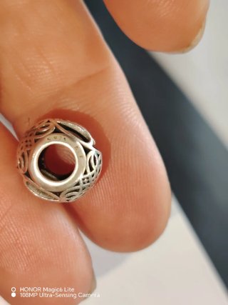 Charm Pandora Originale Lettera M Argento 925