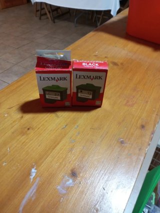 Tintas Lexmark 27 Color y 17 Negro