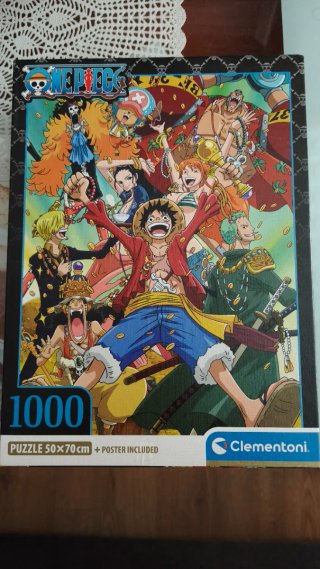 Puzzle One Piece incluye manta enrollable