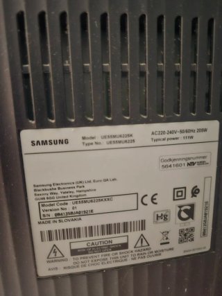 Samsung TV LED 55" Curva Negra