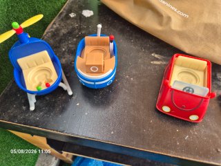 Vehículos Peppa Pig: Helicóptero, Barco y Coche