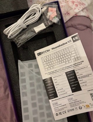 Teclado KiiBOOM Moonshadow V2 Pink | Aluminio CNC