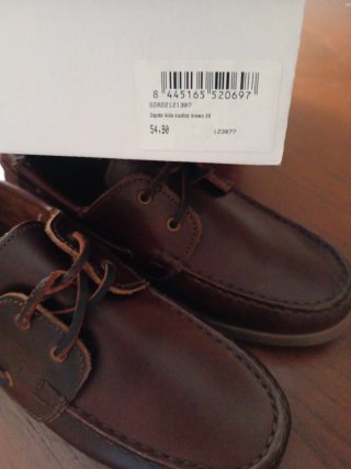 Zapatos náuticos Silbon Marrones