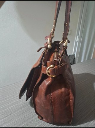 Borsa The Bridge vera pelle marrone