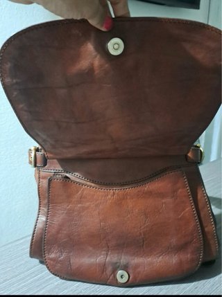 Borsa The Bridge vera pelle marrone