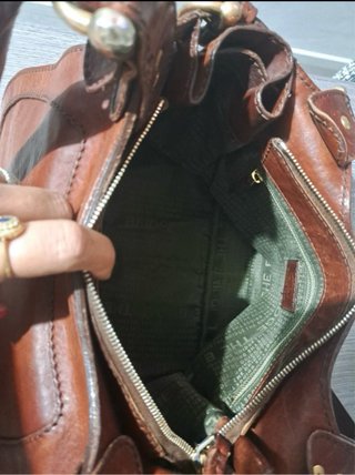 Borsa The Bridge vera pelle marrone